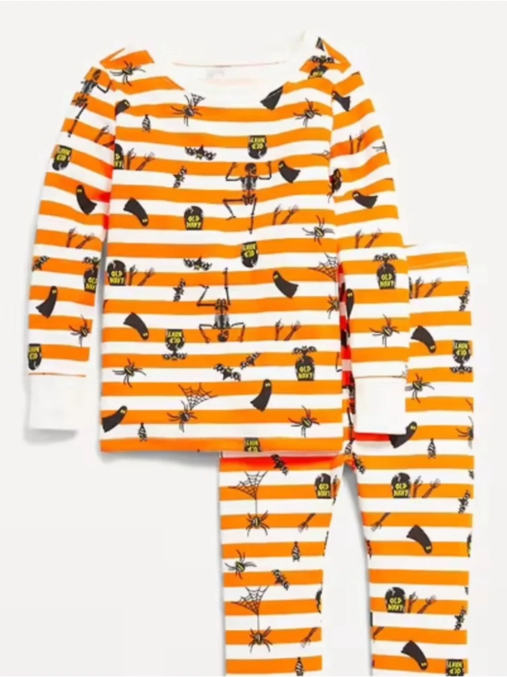 Old Navy Halloween Pajama Set 5T Unisex